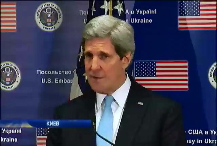Глава Госдепа США побывал с рабочим визитом в Киеве