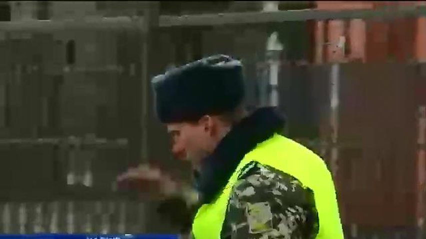 На украино-российской границе массового бегства пока нет