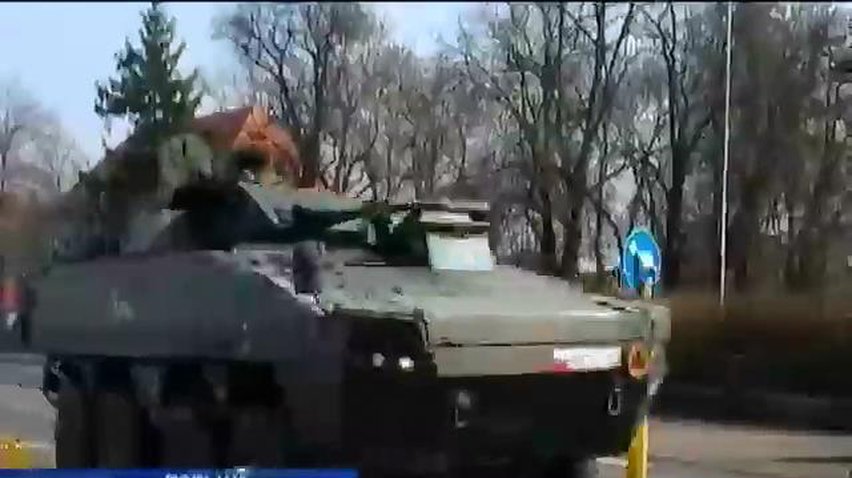Польша проводит военные учения
