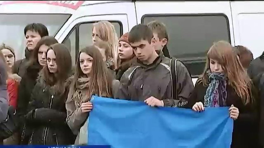 В Украине прошли митинги за мир и единство