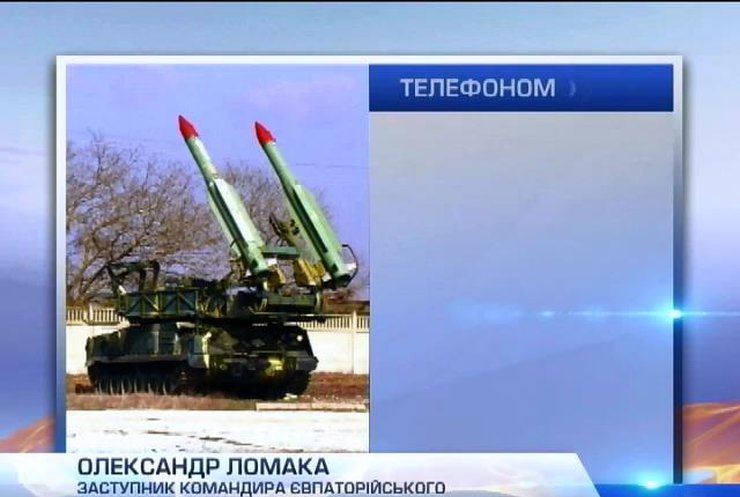Неизвестные хотели забрать технику из евпаторийского зенитно-ракетного полка