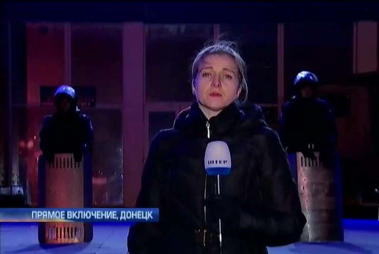 Сегодняшний день в Донецке прошел спокойно