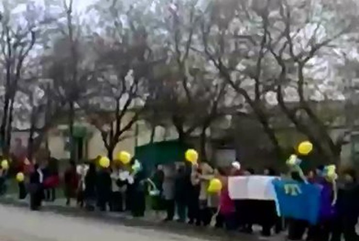 Антивоенные акции прошли сегодня в Крыму