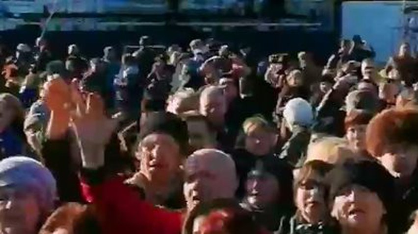 На Майдане Незалежности прошла акция в поддержку нацменьшинств Крыма