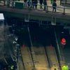В бостонском метро поезд сошел с рельс