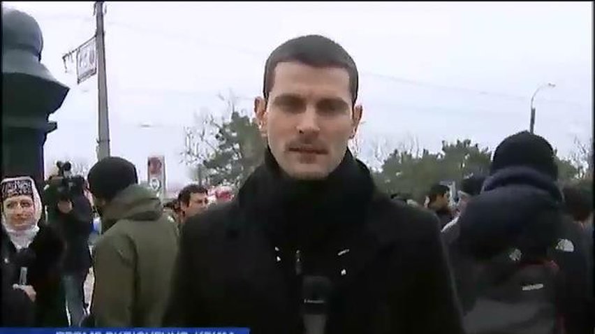 В Симферополе собрался митинг за единство Украины
