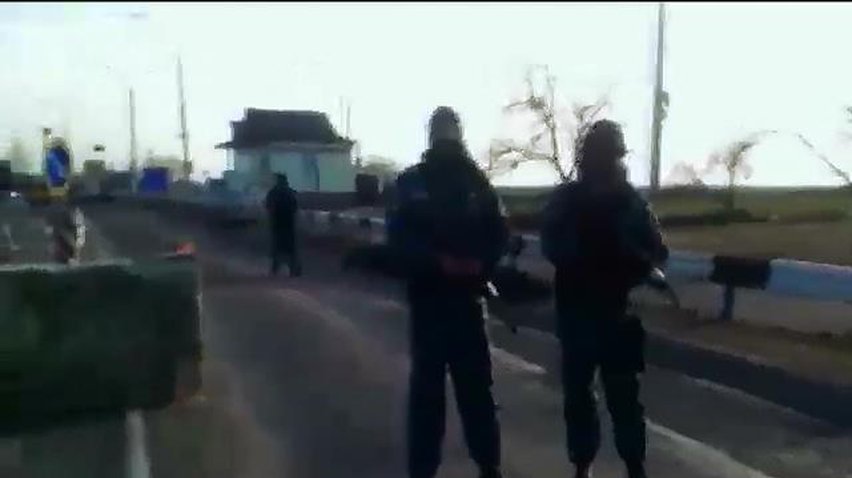 В Крыму стреляли в участников автопробега