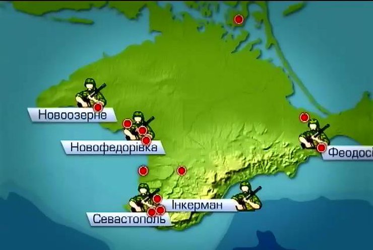 В Крыму становится все больше военных