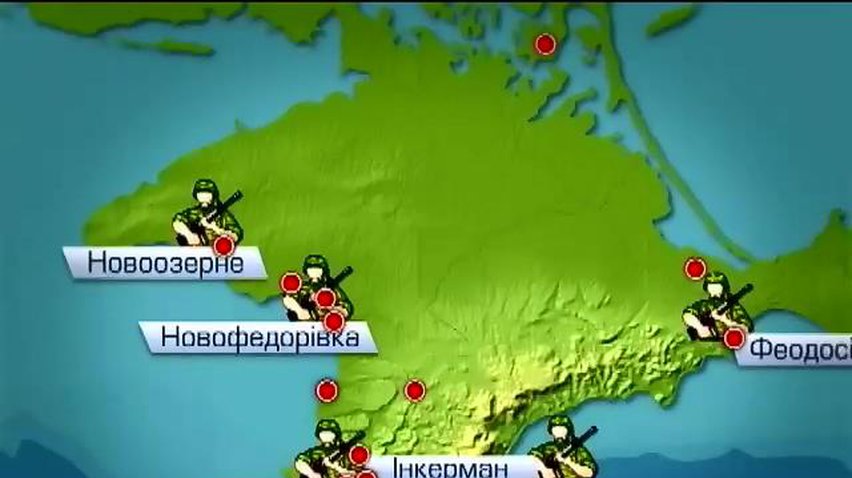 В Крыму становится все больше военных