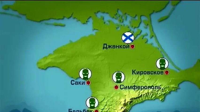 В Крыму захвачены три военных и один гражданский аэродром