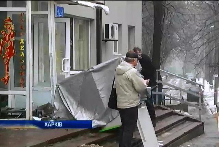 В Харькове задержали преступника, подорвавшего банкомат