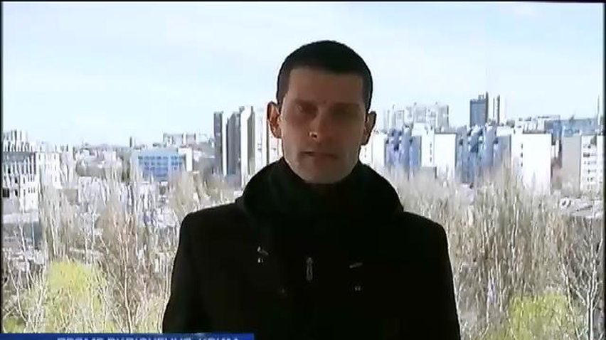 В Керчи продолжается блокада батальона морской пехоты