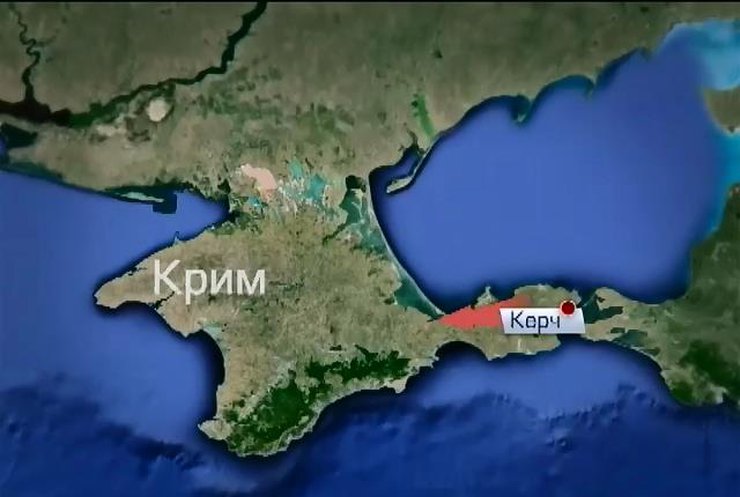 В Крыму наблюдается активное движение военной техники