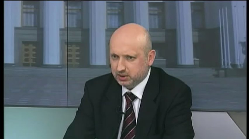 Турчинов хочет мирным путем урегулировать крымский вопрос