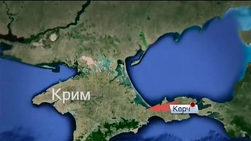 В Крыму наблюдается активное движение военной техники