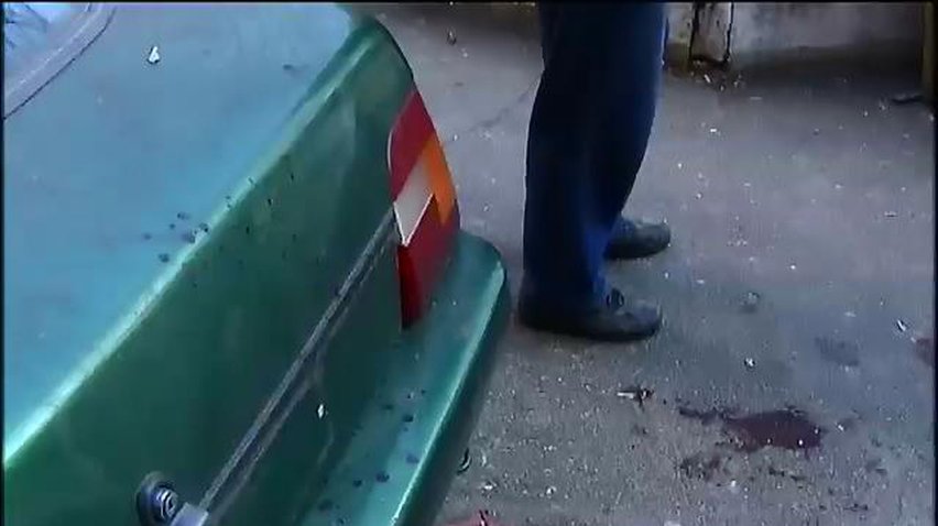 Вооруженные люди устроили стрельбу в одном из киевских дворов