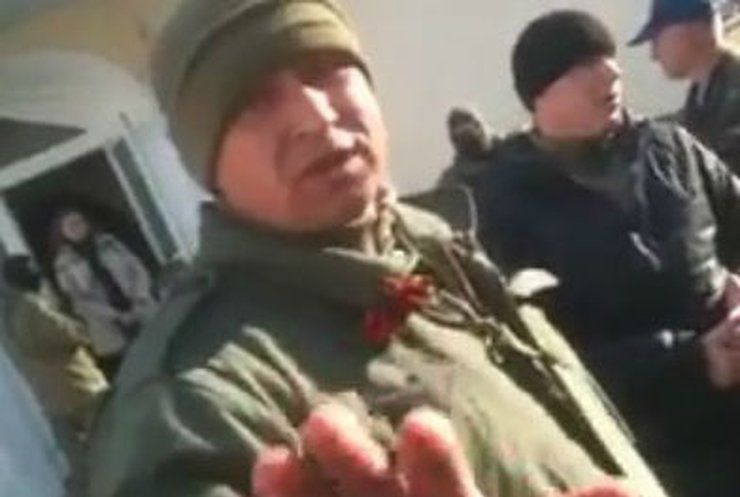 Российские боевики захватили военную прокуратуру в Севастополе