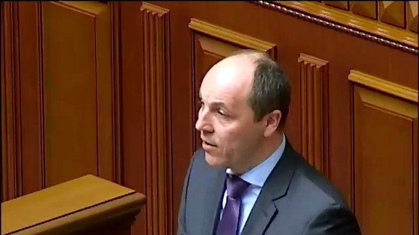 Парубий заявил, что остановил "Русскую весну" на юго-востоке