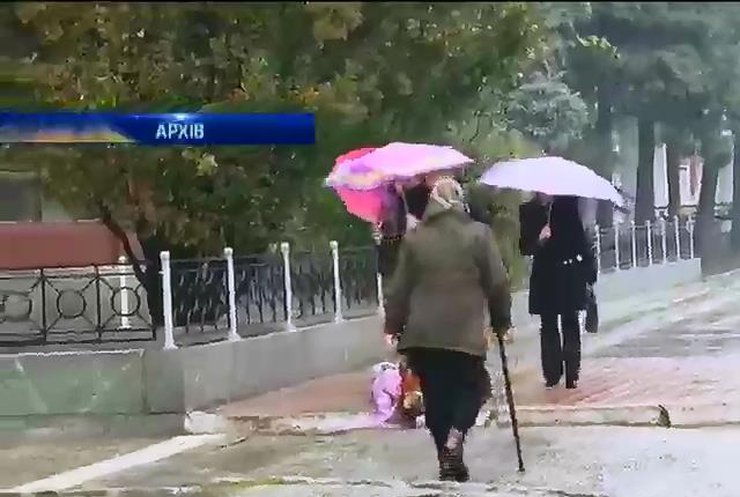 В Украину приходит потепление