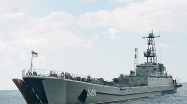 На корабле "Константин Ольшанский" объявили боевую тревогу, - СМИ