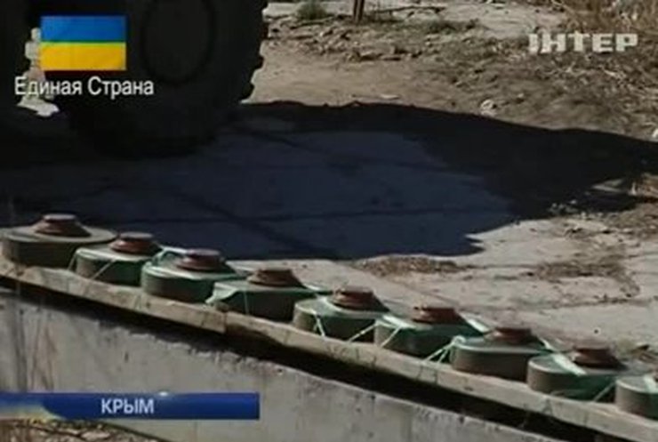 Военные РФ установили минные поля вокруг украинских военных объектов