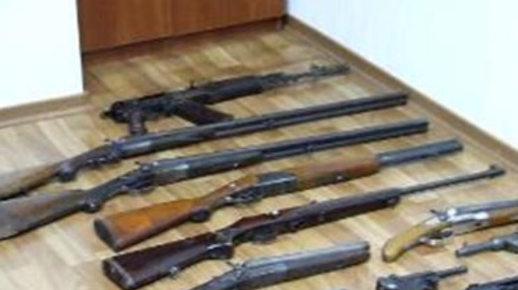 Во Львовской области за день изъяли почти 30 единиц огнестрельного оружия