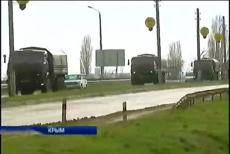 Из Крыма вывозят украинскую военную технику