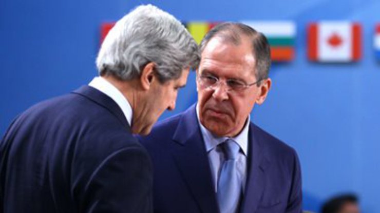 В Париже начались переговоры Лаврова и Керри по "украинскому кризису"