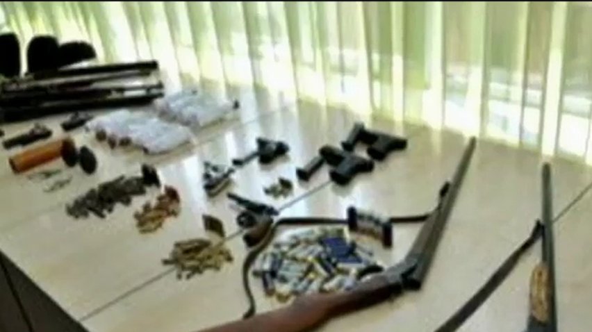 СБУ обнаружила на Львовщине большой арсенал оружия