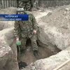 Во дворе жилого дома в Запорожье обнаружены останки троих советских солдат
