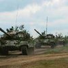 В Беларуси отрицают, что выдвигали танки и БТР к границе с Украиной