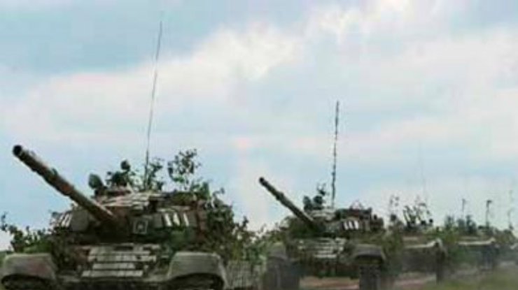 В Беларуси отрицают, что выдвигали танки и БТР к границе с Украиной