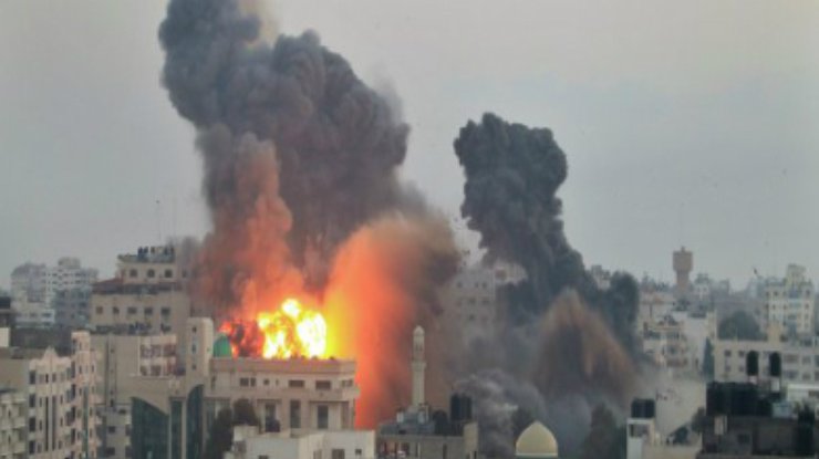 Самолет ВВС Израиля нанес удары по пяти целям в секторе Газа