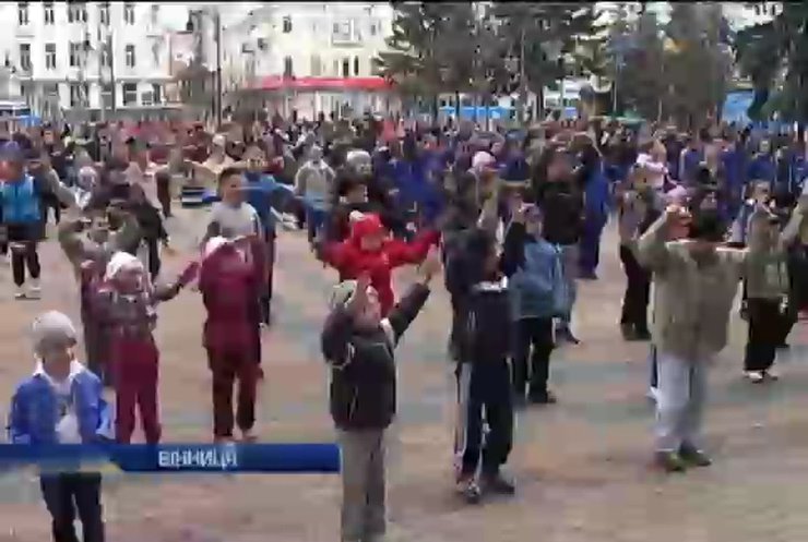 В Виннице прошел фестиваль здоровья для школьников