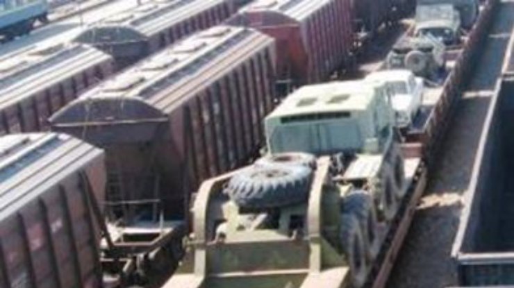Россия обвиняет Украину в срыве вывоза техники из Крыма
