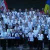Черкасские глухие дети исполнили гимн Украины