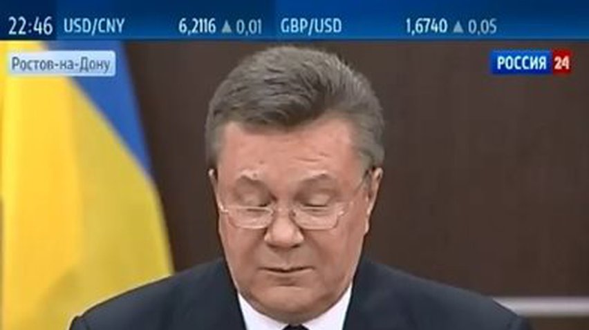 Янукович из Ростова: Украина вступила в гражданскую войну