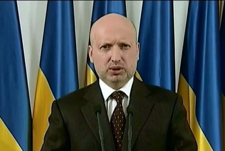 Турчинов анонсировал военную операцию на востоке Украины