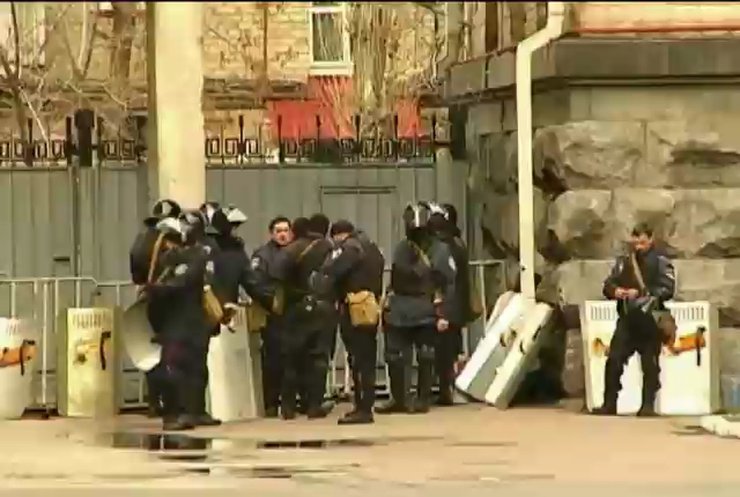 В пригороде Славянска горел сельсовет