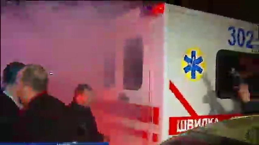 После "Свободы слова" на ICTV активисты забросали яйцами и избили Царева
