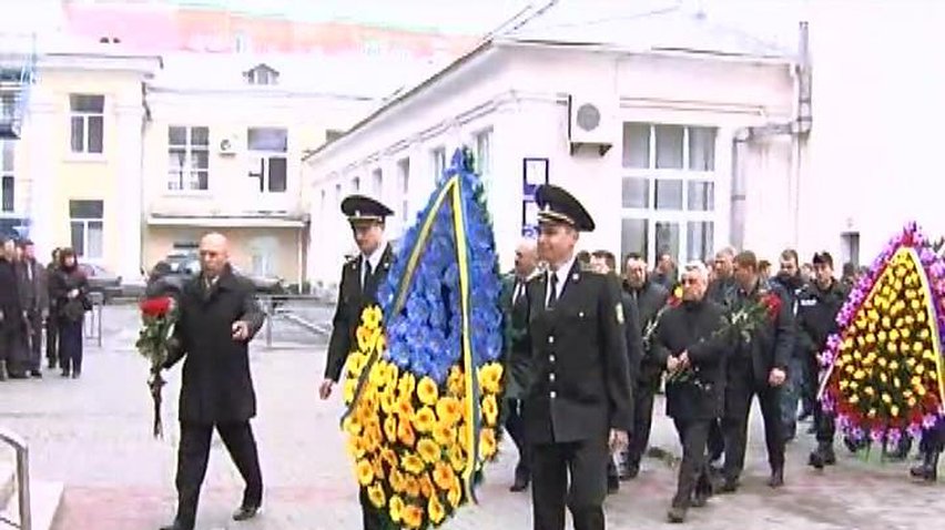 Полтава прощалась с погибшим бойцом "Альфы"