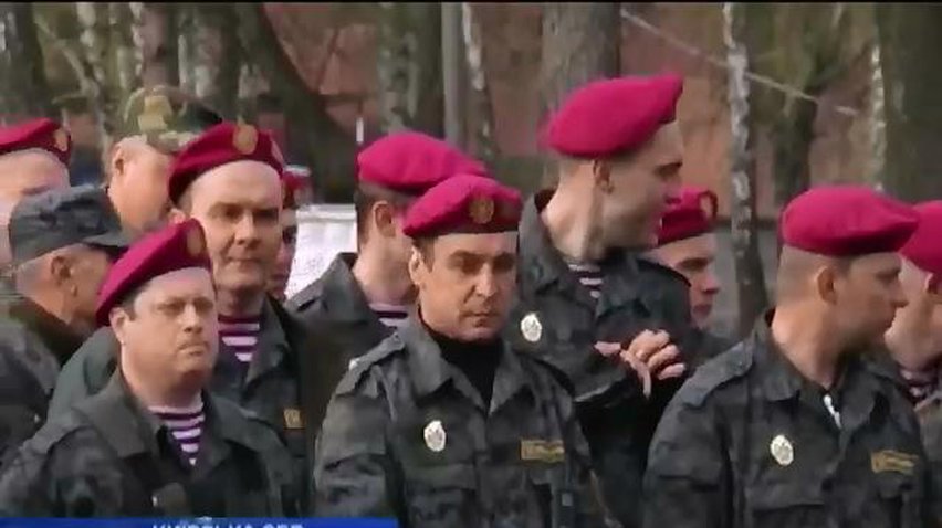 Батальон Нацгвардии отправился на восток Украины
