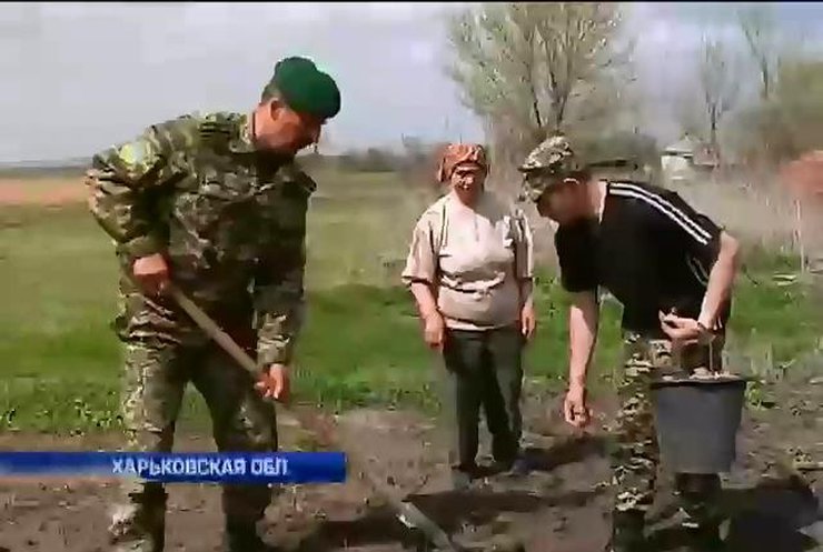 Пограничники с западной Украины обжились на Харьковщине