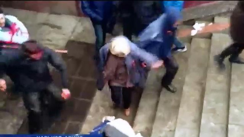 В Харькове судят 53-летнюю активистку антимайдана, ударившую евромайдановца