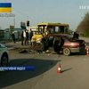 В Кировограде легковушка протаранила маршрутку: Четверо пострадавших