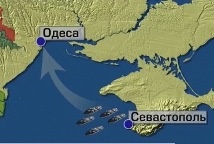 Из Севастопольской бухты вышли еще семь украинских военных судов