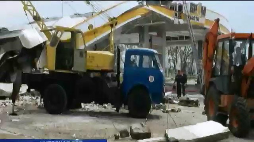 Утечка газа могла стать причиной взрыва АЗС возле Переяслава-Хмельницкого (видео)