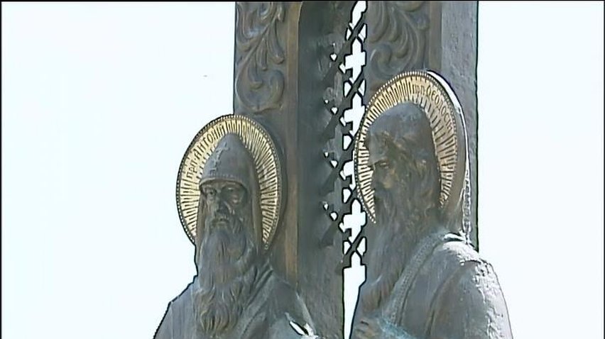 В Киево-Печерской Лавре установили памятник основателям