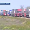 На границе с Крымом образовались громадные пробки