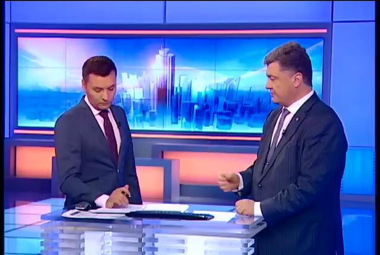 Порошенко рассказал о своем визите в Луганск (видео)
